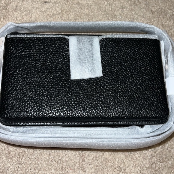 MICHAEL KORS Jet Set Small Pebbled Leather Smartphone Convertible Crossbody - Picture 9 of 9